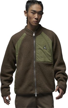 Nike Jordan Air Jordan Long Sleeves Fleece Jacket Brown FV8450-274