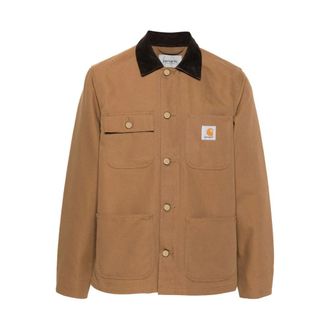 Carhartt Work in Progress Hombre, Chaquetas, Marr&oacute;n, Talla: XL