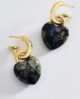 Holst + Lee Heart Locket Earrings