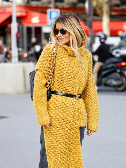 Stylishe Looks in der Trendfarbe Senf für die kalte Jahreszeit