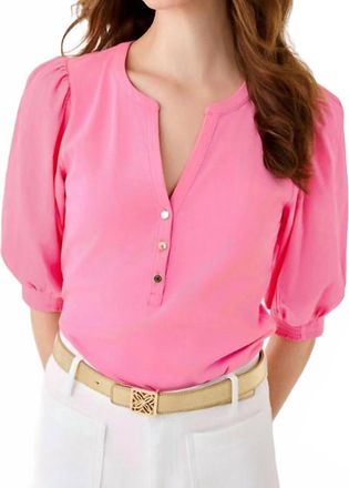 Lilly Pulitzer Ronson Knit Top In Confetti Pink
