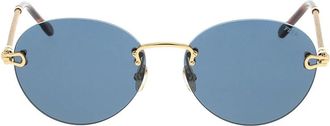Fred Perry Stijlvolle zonnebril voor modieuze uitstraling - unisex - Zonnebrillen - Geel - ONE Size - Accessoires