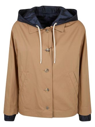 Herno Reversible Padded Jacket with Water-Repellent Cotton Gabardine Exterior