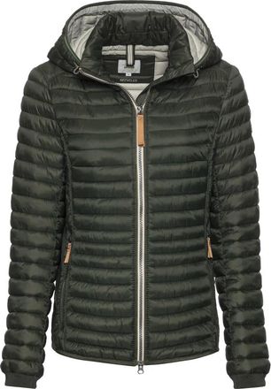 Camel Active Donkere Army Jas - Dames - Winterjassen - Groen - XS - Jassen