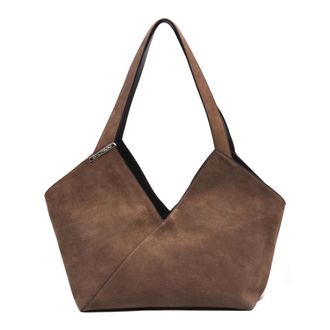 Baldinini Bolso de hombro de ante - Bags - Mujer - Marr&oacute;n - ONE SIZE