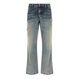 Diesel Flared Jeans, male, Blue, Size: W31 1998 D-Buck