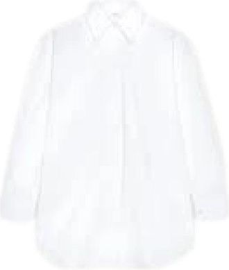 Givenchy 4G Bow Shirt - Dames - Overhemden - Wit - XS - Katoen - Overhemden