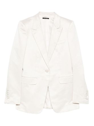 Tom Ford Womens Single-Breasted Blazer Jacket