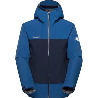 Mammut Chaqueta Con Capucha Mammut Crag Hs - Tschiel/marine Talla: L