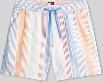 Tommy Jeans Relaxed Fit Shorts aus reiner Baumwolle in Orange, Gr&ouml;&szlig;e XXL