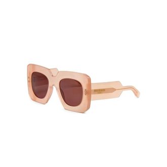 Balmain Bps180 C Sunglasses - female - Balmain - Sunglasses - Pink - 51 MM - Accessories
