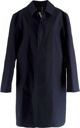 Mackintosh Navy Trench Coat Size L