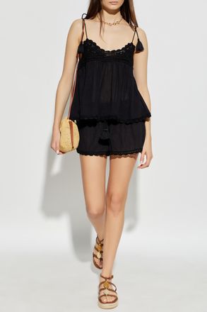 Ulla Johnson Aran Shorts, Womens, Black