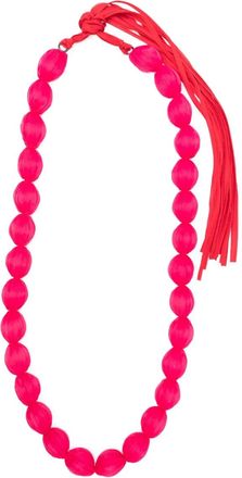 Pleats Please Issey Miyake Collana Shibori - Rosa