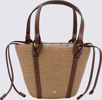 Helen Kaminski Natural Raffia Satchel