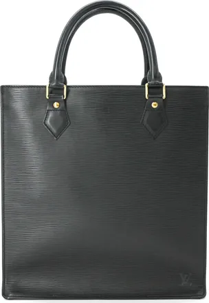 Louis Vuitton Epi Black Epi Leather Handbag Tote Bag (Pre-Owned)
