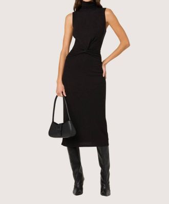 Astr Riana Dress In Black
