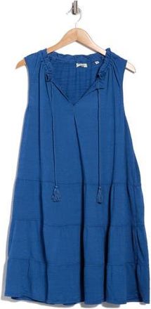 Max Studio Sleeveless Tiered Dress in Cobalt-Cobalt at Nordstrom Rack, Size 2 X