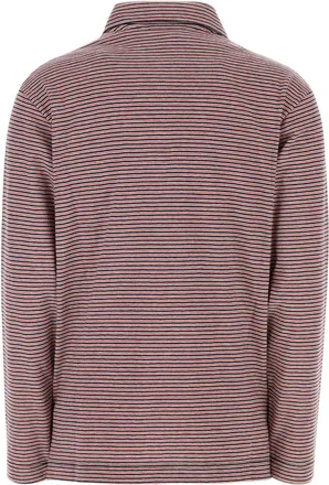 Jil Sander Womens Embroidered Cotton Oversize Polo Shirt 646 Exterior Exterior: T-shirts And Polos