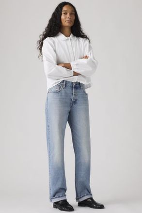 Levi's Jeans in cimosa 501 anni 90 - Donna - 26X30 - Colorazione media / Hallowed Hour Selvedge