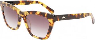 Longchamp Womens LO715S-255 LO715S 54 255 Fashion Sunglasses - Brown - One Size