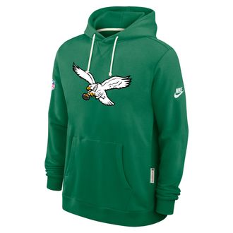 Nike Philadelphia Eagles Alt Offensive Set Play Sideline Nike Mens Dri-FIT NFL Pullover Hoodie in Green | 03AZ30RQ86-V4T