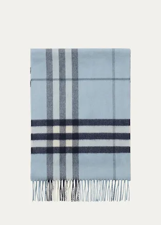 Burberry Giant Check Cashmere Scarf