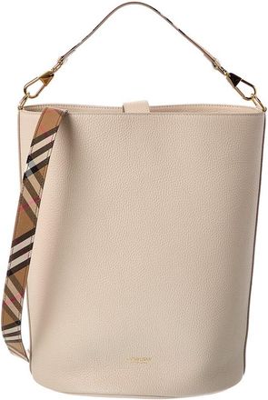 Burberry Leather Bucket Bag