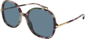 Chlo&eacute; CH0383S 003 Womens Sunglasses Tortoiseshell Size 57