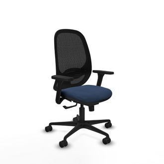 Piqueras y Crespo Silla Piqueras Y Crespo Cilanco Negro Espuma Alta Densidad