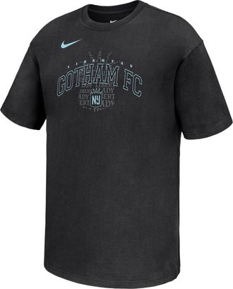 Nike Gotham FC Max90 Nike Mens NWSL T-Shirt in Black | M11766SBFC26-BLK