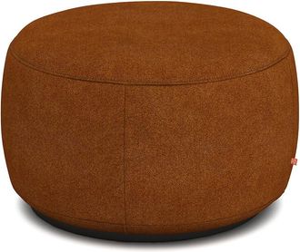 AM.PM Poef XL in gevlochten m&ecirc;lee stof, Rosebury