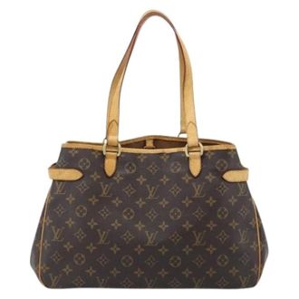 Louis Vuitton Pre-owned Vintage Shoulder Bag - Dames - Pre-owned - Bruin - Maat: ONE Size Leer