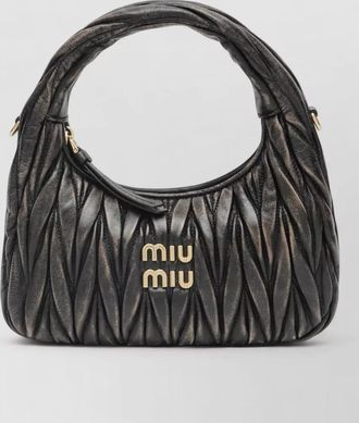 Miu Miu matelass&eacute; shoulder bag