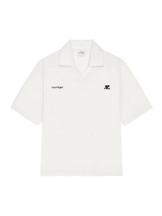 Courr&egrave;ges Polo With Logo