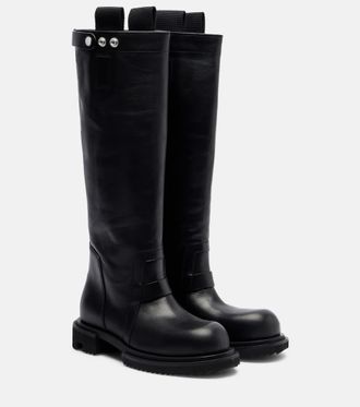 Rick Owens Gabe leather knee-high boots