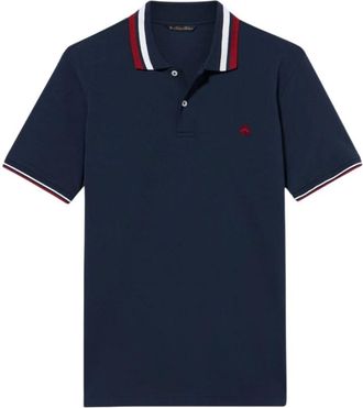 Brooks Brothers Katoenen Piqu&eacute; Polo - Heren - Polos - Blauw - 2XL - Katoen - Tops