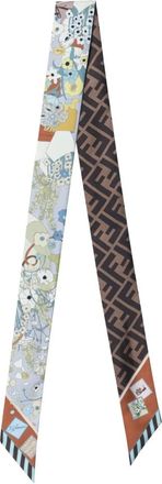 Fendi Silky Scarves, female, Multicolor, Size: ONE SIZE Wrappy 5x120