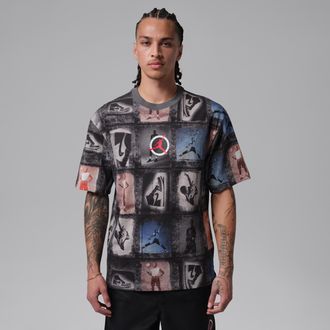 Nike Jordan Mens Jordan Flight Club Printed T-Shirt in White | IF3114-133