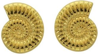 Panacea Twist Shell Earrings in Gold at Nordstrom
