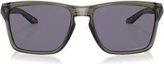 Oakley Sylas 57mm Prizm Rectangular Sunglasses in Grey Smoke at Nordstrom Rack