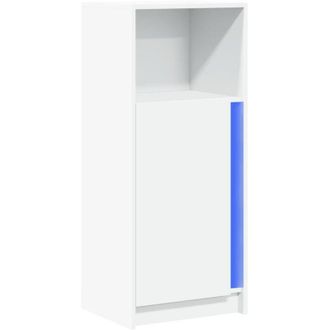 vidaXL Sideboard with led White 42.5x34x100 cm Engineered Wood Vidaxl