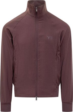 Yohji Yamamoto Felpa con stampa - Rosso