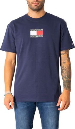 Tommy Hilfiger Jeans Heren T-Shirt In Blauw