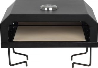 Habitat et Jardin Horno Barbacoa Para Pizza pizzello - 40 X 35 X 28 Cm - Negro