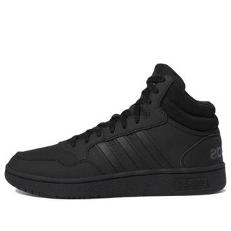 adidas Hoops 3.0 Mid Black Grey GV6683