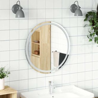 vidaXL Espejo De Ba&ntilde;o Led Redondo 70 Cm Vidaxl
