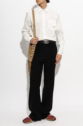 Valentino Garavani Shirt With Pocket, Mens, White