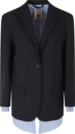 Semicouture Giacca Deana - - Jackets - Donna - Blu - M