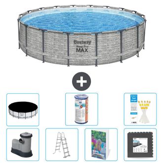 Bestway Piscina Bestway Steel Pro Max Redonda - 549x122 Cm - 8-piezas S563